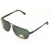 Ochelari de soare rama metalica gri lentile verzi UV400 60009