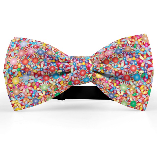 Papion personalizat cu model “Floral Multicolor”