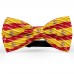 Set papion, batistă, bretele, personalizat, design "Steagul Spaniei"