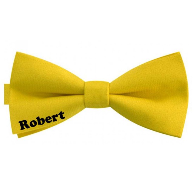 Papion copii galben, personalizat nume Robert
