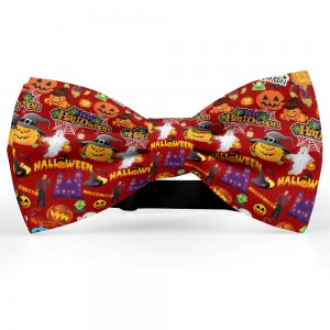 Papion imprimeu "Halloween Multicolor"