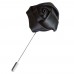 Pin rever sacou, negru