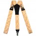 Set bretele si papion galben imperial, elegant