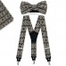 Set papion, batista, bretele, traditionale, stilizate, "Accente Folclorice" 