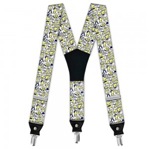 Bretele pantaloni bărbați, Figurine Animație