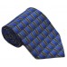 Cravata barbati albastra cu model abstract gri cu negru 247
