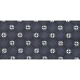Cravata barbati neagra cu model abstract alb cu negru 207