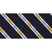Cravata barbati bleumarin cu dungi oblice colorate 170