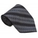 Cravata barbati gri cu model abstract negru 243