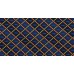 Cravata barbati indigo cu model abstract portocaliu 242