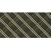 Cravata barbati verde cu dungi oblice albe negre si galbene 236