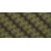 Cravata barbati verde cu model abstract negru cu portocaliu 237