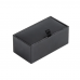Butoni camasa argintii cu model cercuri