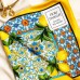 Esarfa dama eleganta Fiori D'amalfi, batic colorat cu model mediteranean