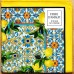 Esarfa dama eleganta Fiori D'amalfi, batic colorat cu model mediteranean