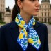 Esarfa dama eleganta model lamai Amalfi Royal matase vascoza