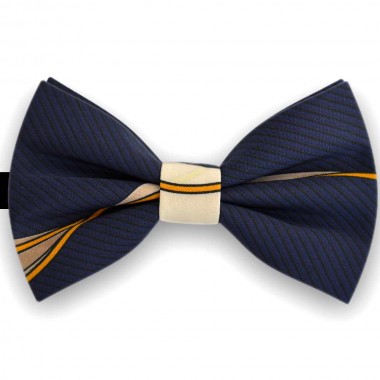 Papion butterfly, bleumarin, imprimeu scoarta copac