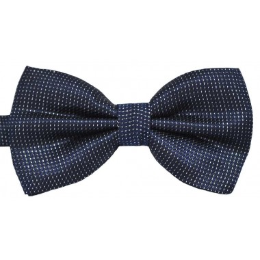 Papion bleumarin cu fir argintiu 1662