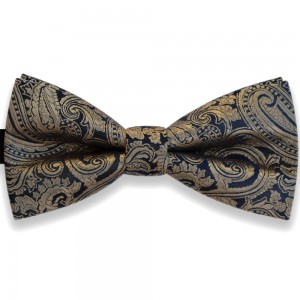  Papion bleumarin, elegant, model crem auriu Luxury Line, clasic