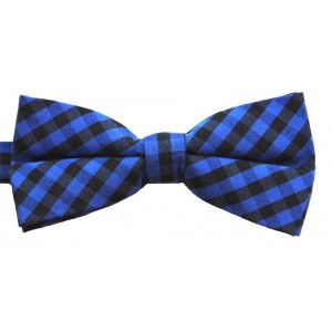Papion casual carouri bleumarin cu negru 