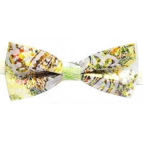 Papion cu model floral colorat Lisa 