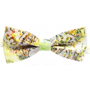 Papion cu model floral colorat Lisa 