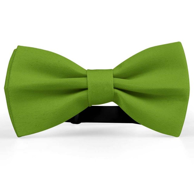 Papion copii, verde-avocado, uni simplu