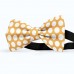 Papion galben-blond venetian, buline albe mari