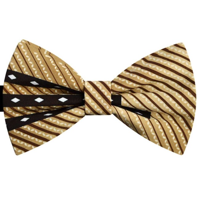 Papion bej, imprimeu picior cocos, butterfly