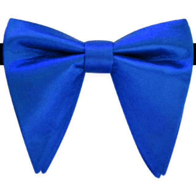  Papion amplu, model French Charm, elegant, albastru