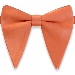  Papion amplu, model French Charm, elegant, portocaliu somon