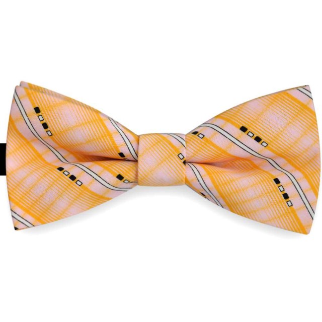 Papion bărbați, galben papier bulle, clasic