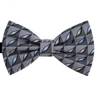 Papion gri, romburi bleu