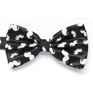 Papion negru MOUSTACHE