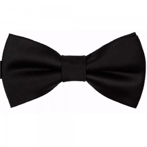  Papion barbati, negru, clasic, cu sclipiri discrete de matase