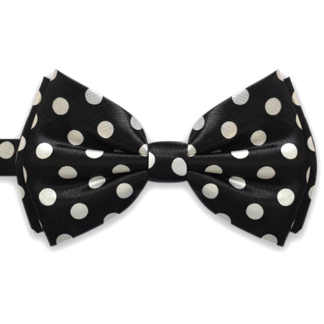 Papion negru, butterfly, model Buline Vesele