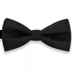  Papion negru, elegant, clasic, model Luxury Line