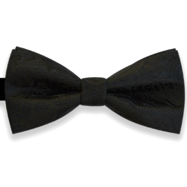  Papion negru, elegant, clasic, model Luxury Line