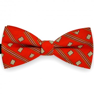 Papion barbati rosu englez, clasic, forme geometrice