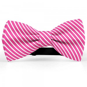 Papion butterfly, roz-fucsia, imprimeu dungi albe inguste