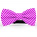 Papion butterfly, roz-magenta, imprimeu dungi albe inguste