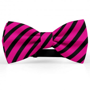 Papion barbati, roz-magenta, dungi negre late oblice