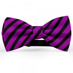 Papion barbati, roz-magenta inchis, dungi negre late oblice