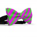 Papion barbati, roz-magenta, dungi oblice verde-mar