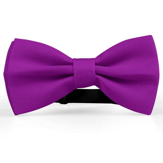 Papion mov-magenta inchis uni, simplu