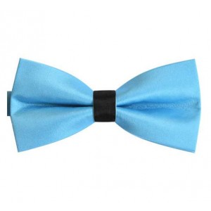  Papion bleu, clasic, uni, bentita neagra