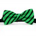 Papion barbati, verde-menta, dungi negre late oblice