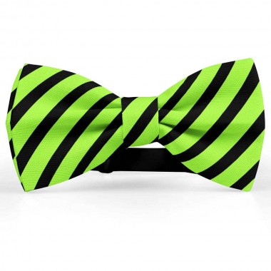 Papion barbati, verde-lime, dungi negre late oblice