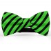 Papion barbati, verde-mar, dungi negre late oblice