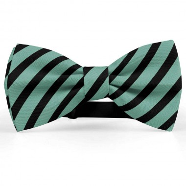 Papion barbati, verde-marin, dungi negre late oblice